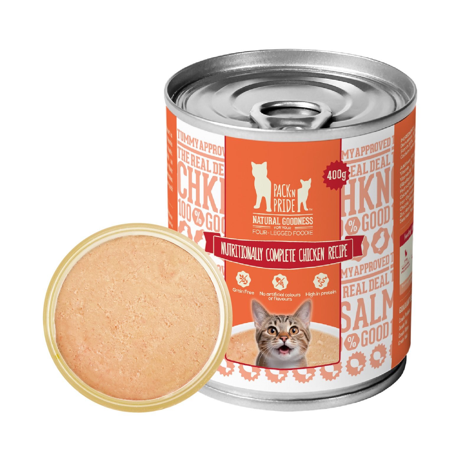 Pack’n Pride Canned cat Loaf wet food Can Canned chicken