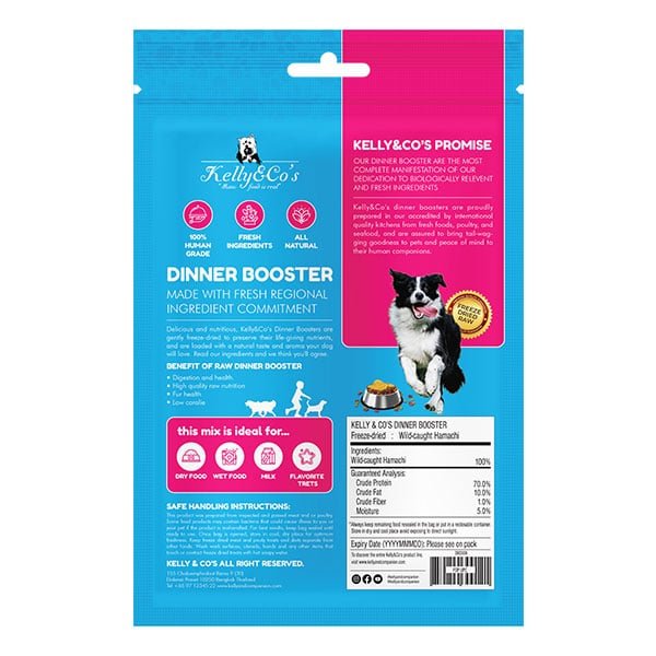 Freeze-dried Raw Booster WILD-CAUGHT HAMACHI - Image 2