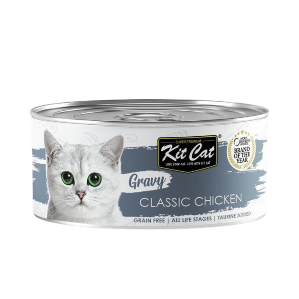 Kit Cat Classic Chicken in Gravy Cat Wet Food 70g
