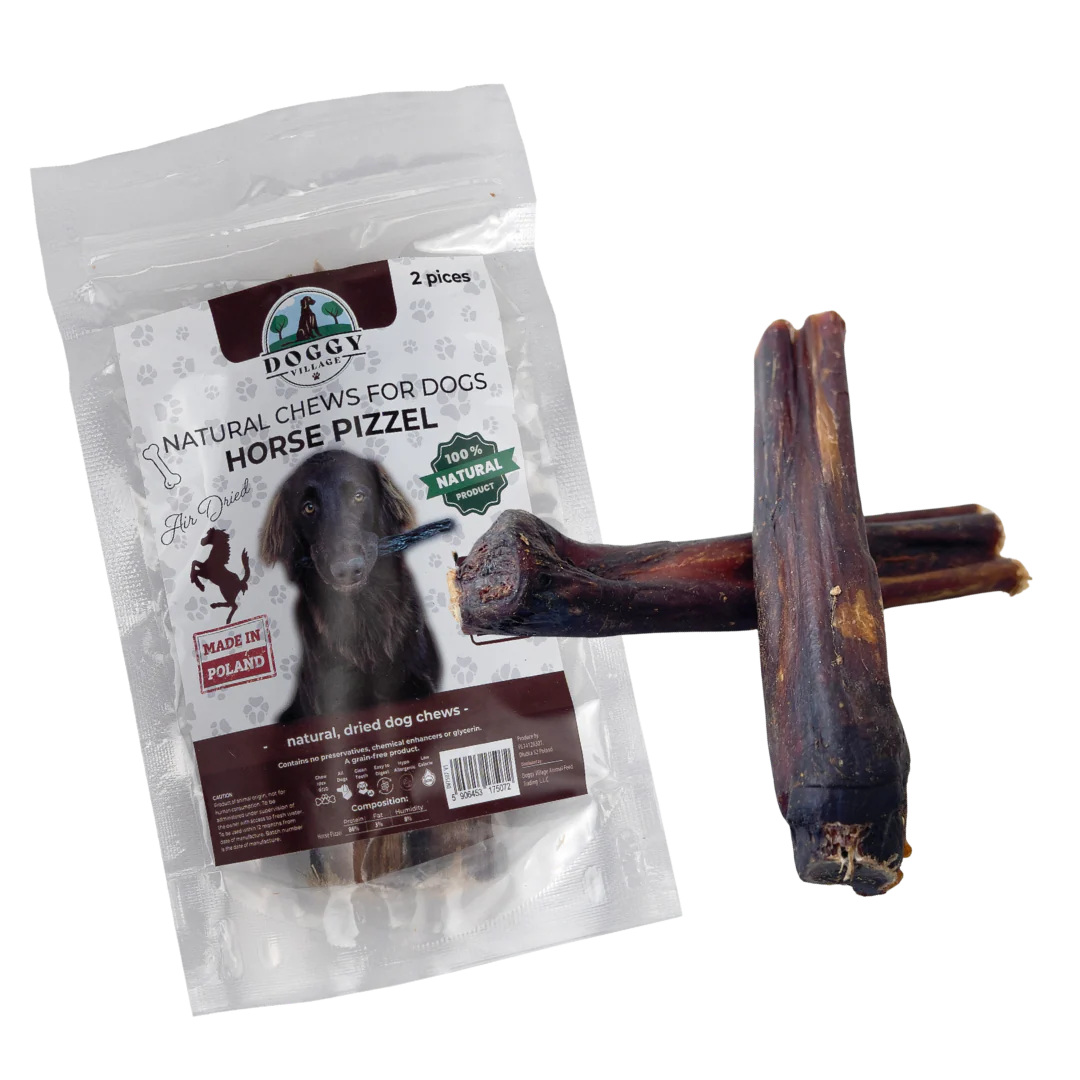 Doggy Village Natural Horse Pizzel Chew 2pcs - 300g