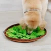 Pet Snuffle Bowl & Mat- Green