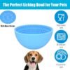 Wobble Lick Bowl Slow Feeder for Dogs - BLUE - Image 3