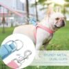 Ombre Dog Harness & Leash Set - Pink/Blue - SMALL - Image 2