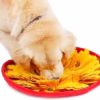Pet Snuffle Bowl & Mat- Yellow