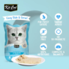 Kit Cat Petite Pouch Complete & Balanced Wet Cat Food - Kitten Tuna in Aspic 70g - Image 3