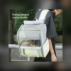 Pet Carrier Backpack for Cats & Dogs - GREY - Image 3