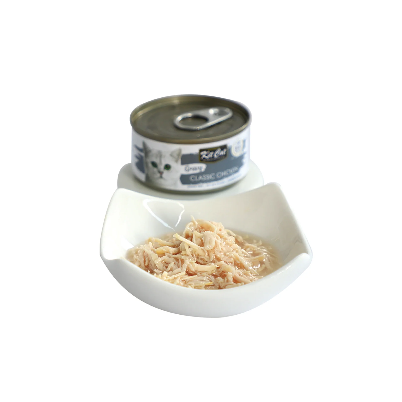 Kit Cat Classic Chicken in Gravy Cat Wet Food 70g - Image 2