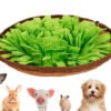 Pet Snuffle Bowl & Mat- Green - Image 2