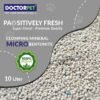 DOCTORPET Lavender Scented Clumping MICRO Bentonite Cat Litter 10L - Image 3