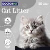 DOCTORPET Lavender Scented Clumping MICRO Bentonite Cat Litter 10L - Image 2