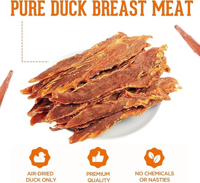 PACK'N PRIDE Dog Treats Duck Breast Jerky 200g - Image 4