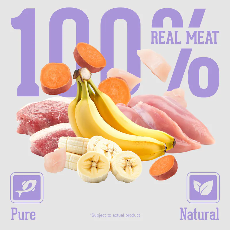 PACK'N PRIDE Dog Treats Chicken & Sweet Potato 70G - Image 2