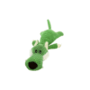 GREEN WOLF Squeaky Plush Toy