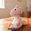 PINK DRAGON Squeaky Plush Toy - Image 2