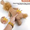 BROWN LION Squeaky Plush Toy - Image 3