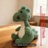 GREEN DRAGON Squeaky Plush Toy - Image 2